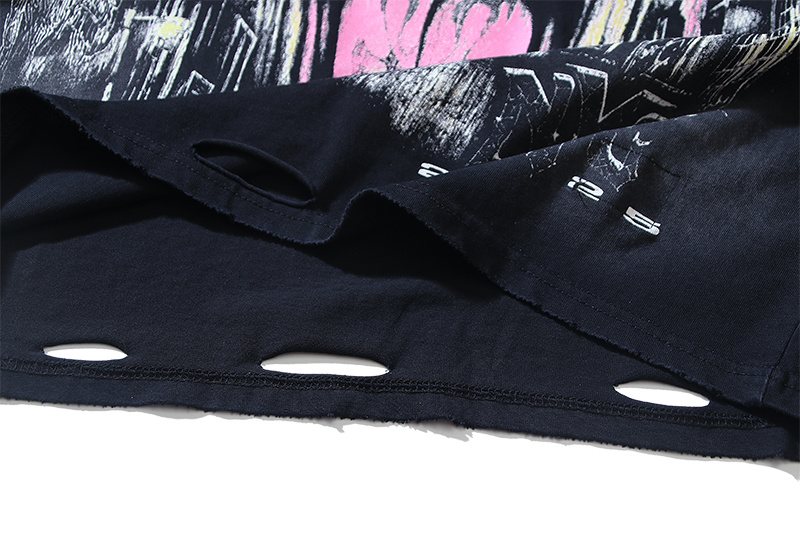 HS Face Graphic Short-Sleeve T-Shirt ¡ª detail