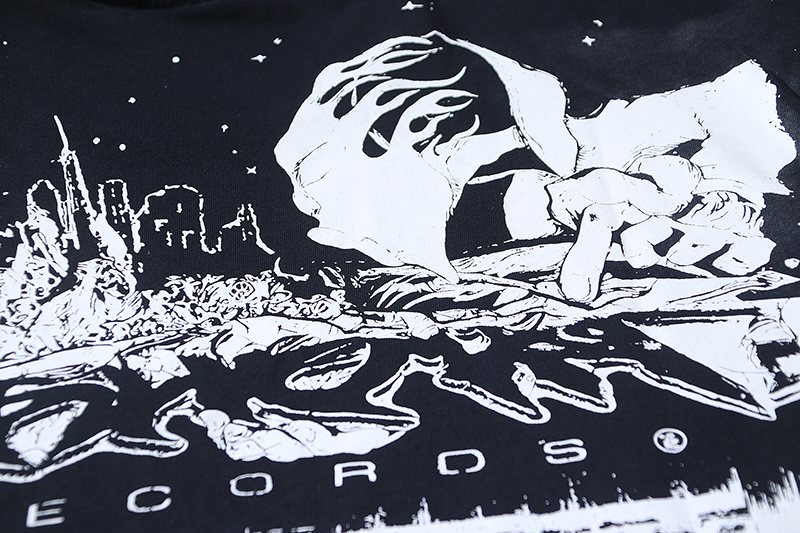 HS Face Graphic Short-Sleeve T-Shirt ¡ª detail