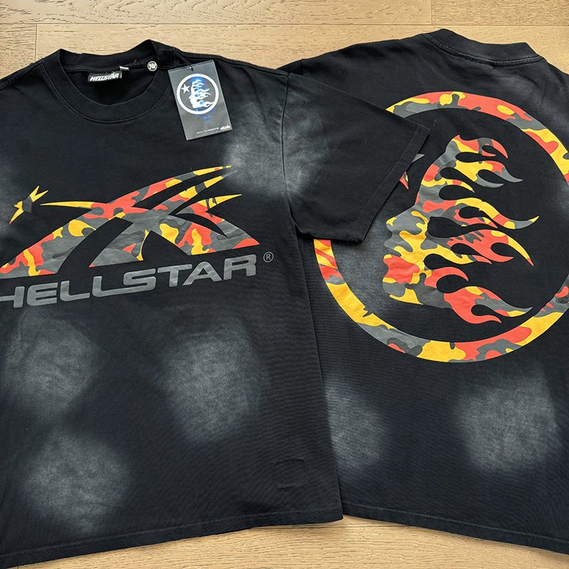 HS Flame and Star Graphic T-Shirt ¡ª comparison