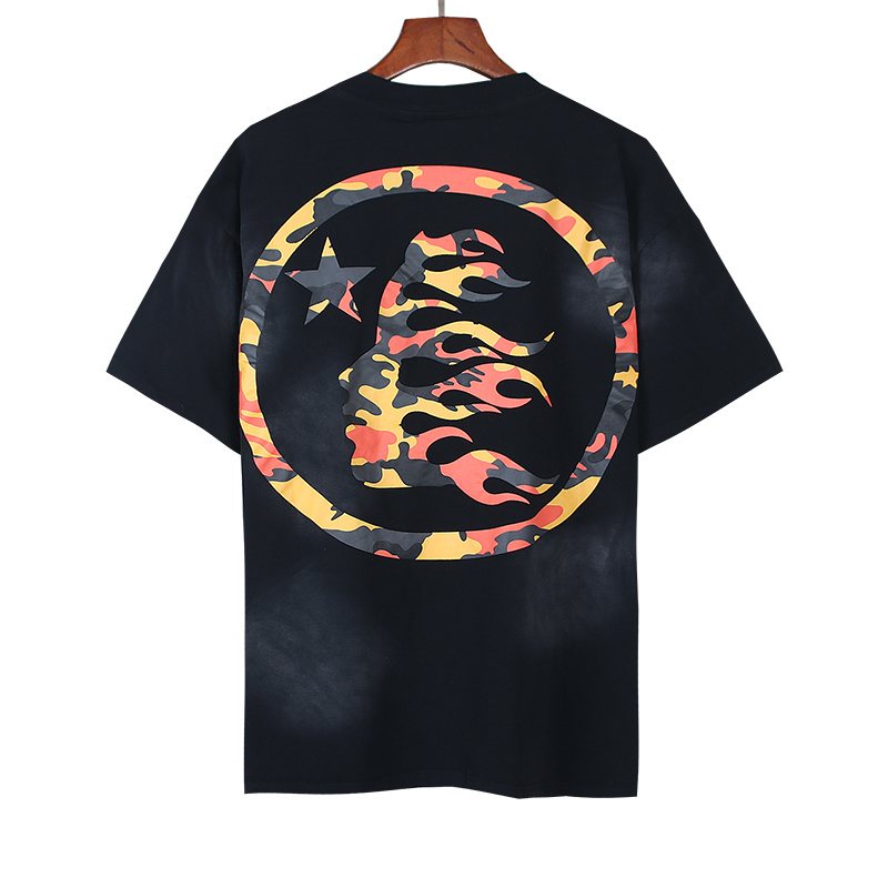 HS Flame and Star Graphic T-Shirt ¡ª back