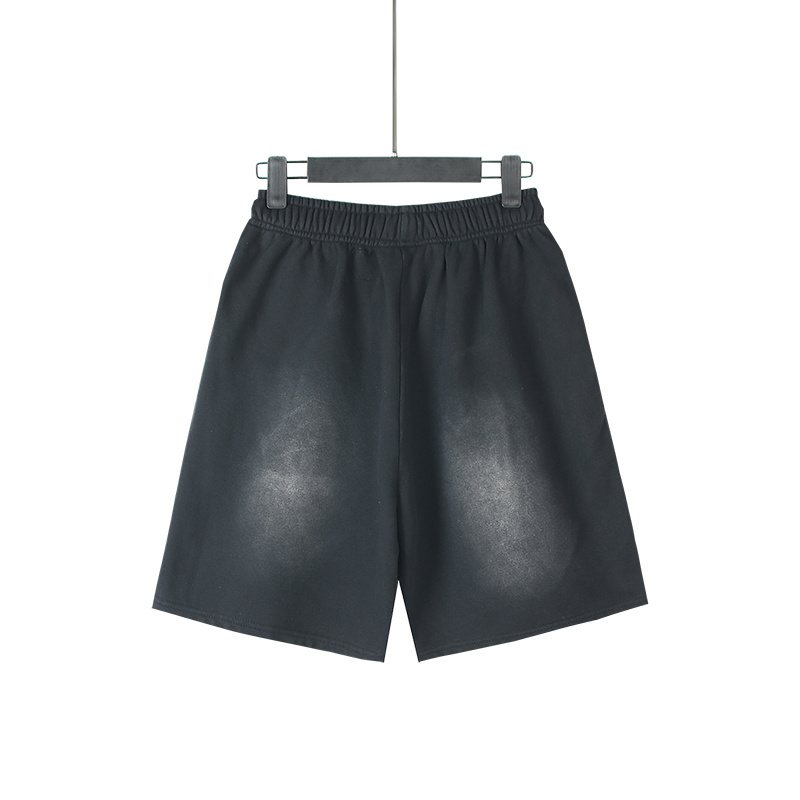 HS Washed Flame Graphic Shorts ¡ª back