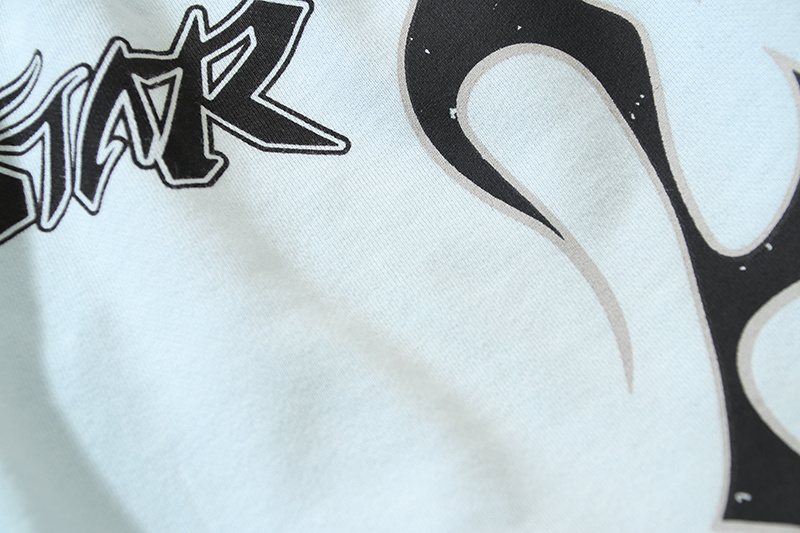 HS Washed Drawstring Sweat Shorts ¡ª detail