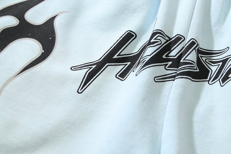 HS Washed Drawstring Sweat Shorts ¡ª detail