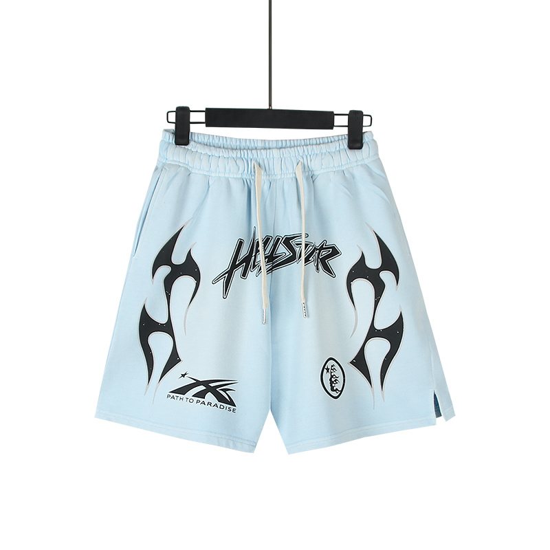 HS Washed Drawstring Sweat Shorts ¡ª front