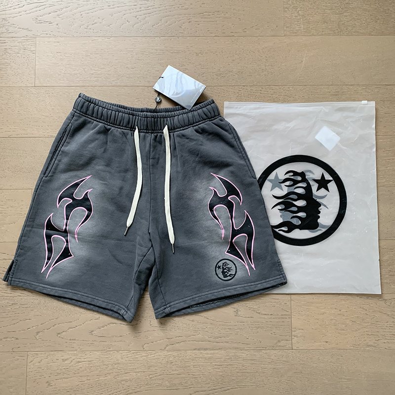 HS Path to Paradise Flame Graphic Shorts ¡ª context