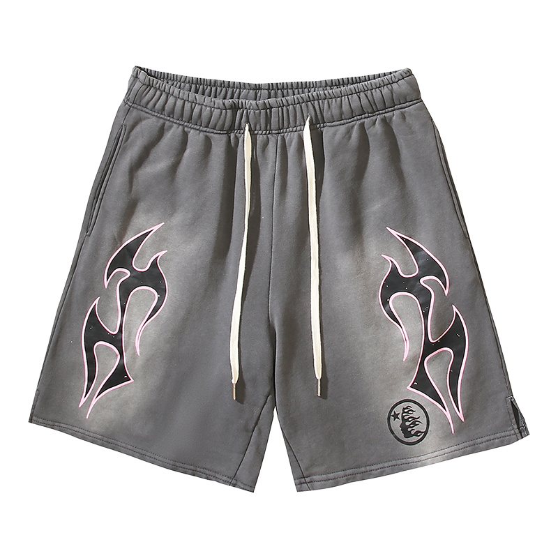 HS Path to Paradise Flame Graphic Shorts ¡ª front