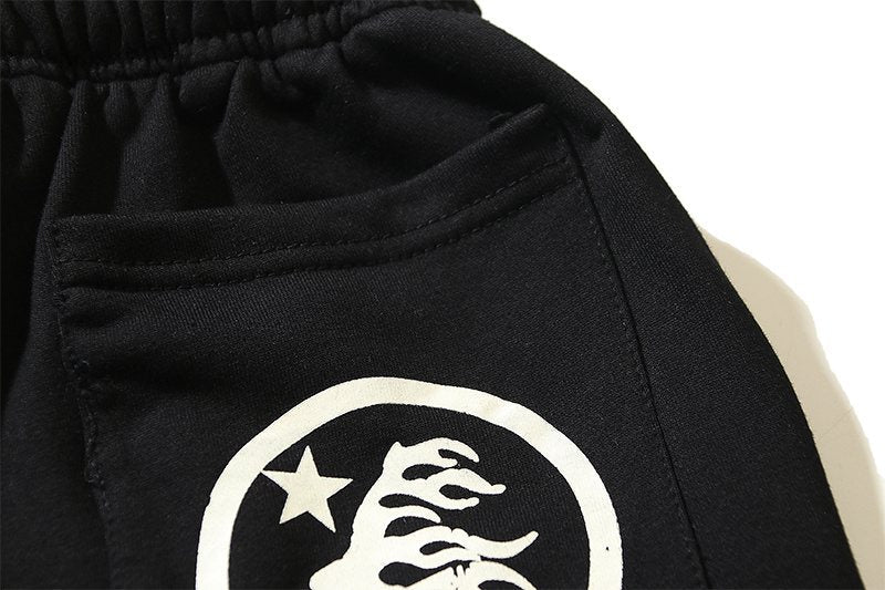HS Flame Graphic Shorts ¡ª detail