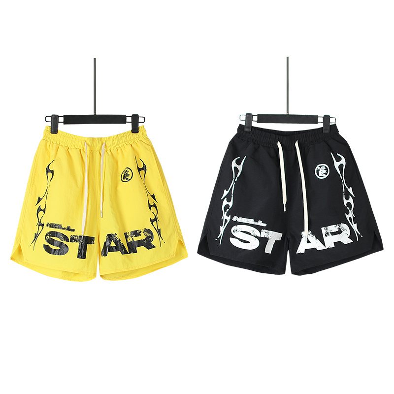 HS Star Graphic Drawstring Shorts ¡ª comparison