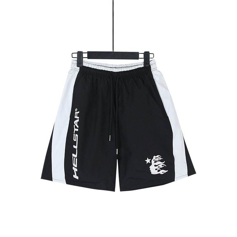 HS Flame Graphic Shorts ¡ª front
