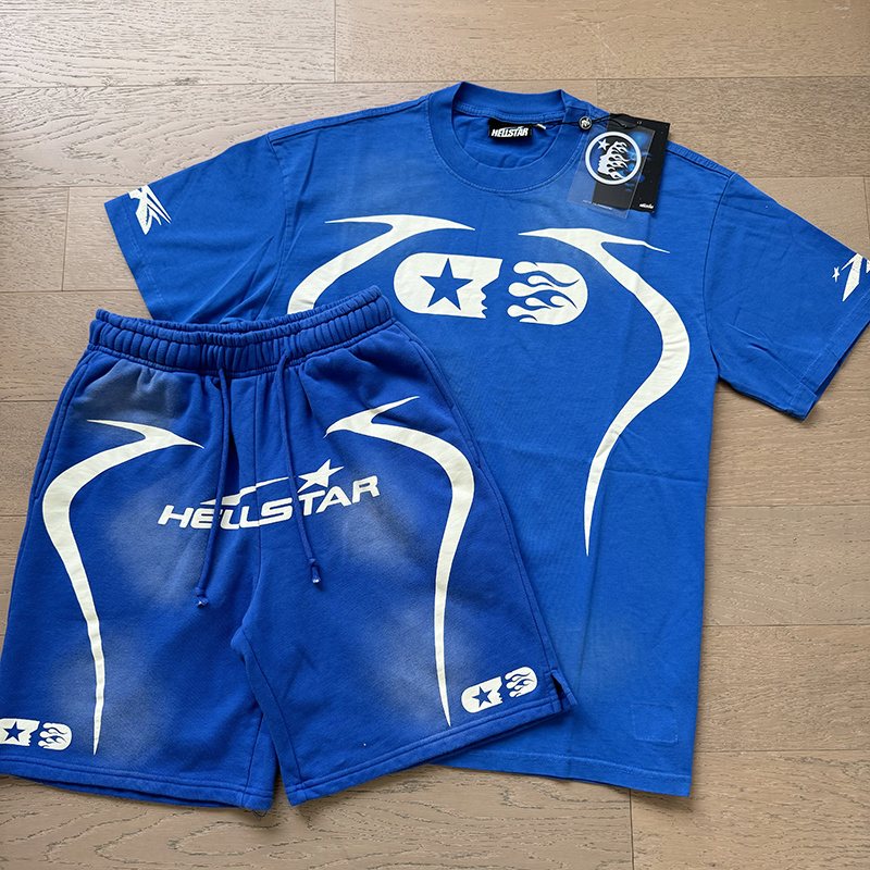 HS Washed Graphic Short-Sleeve Set ¡ª front