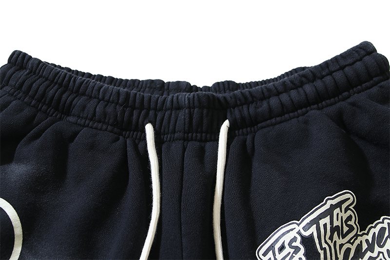 HS Washed Worldwide Club Graphic Shorts ¡ª detail