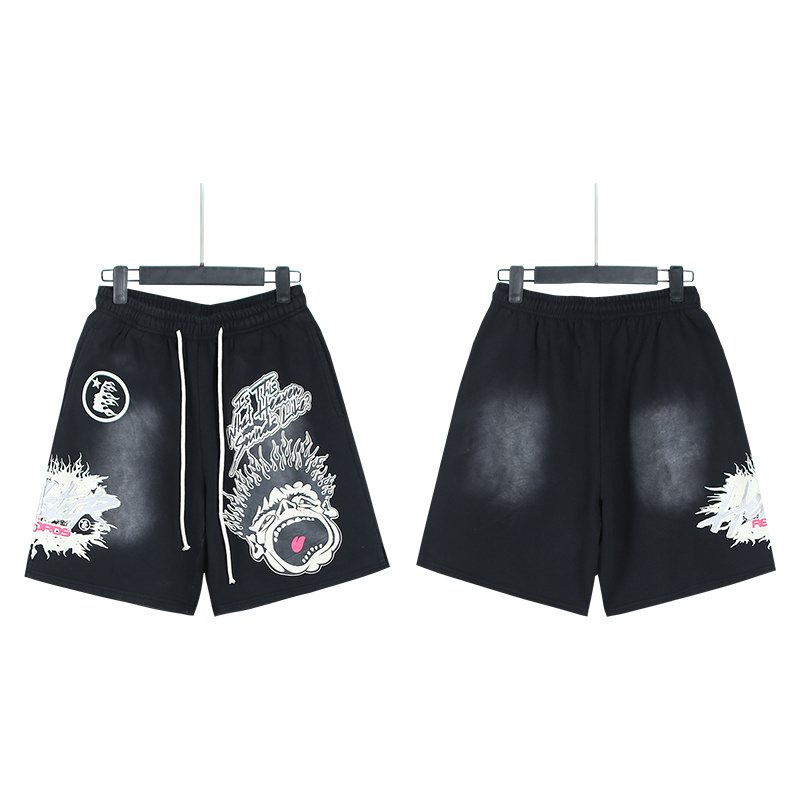 HS Washed Worldwide Club Graphic Shorts ¡ª hero