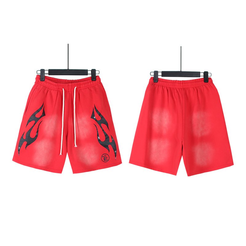 HS Washed Flame Graphic Shorts ¡ª hero