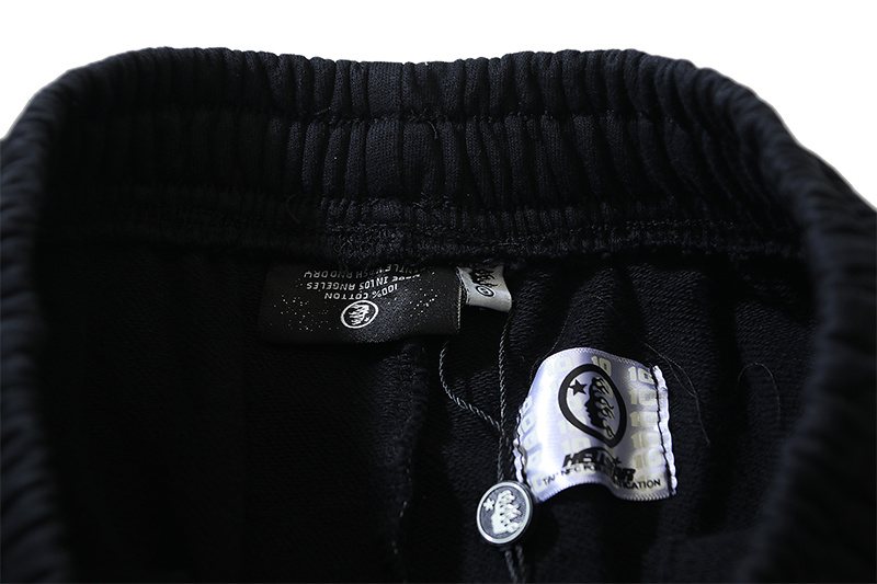 HS Skeleton Flame Graphic Shorts ¡ª neck_label