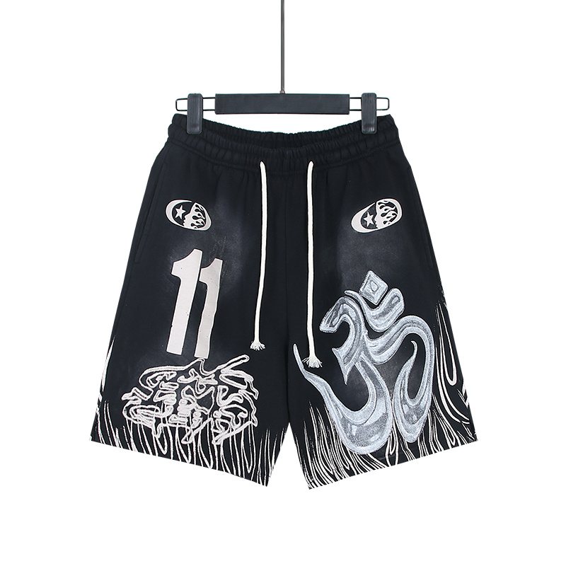 HS Washed Flame 11 Graphic Shorts ¡ª hero
