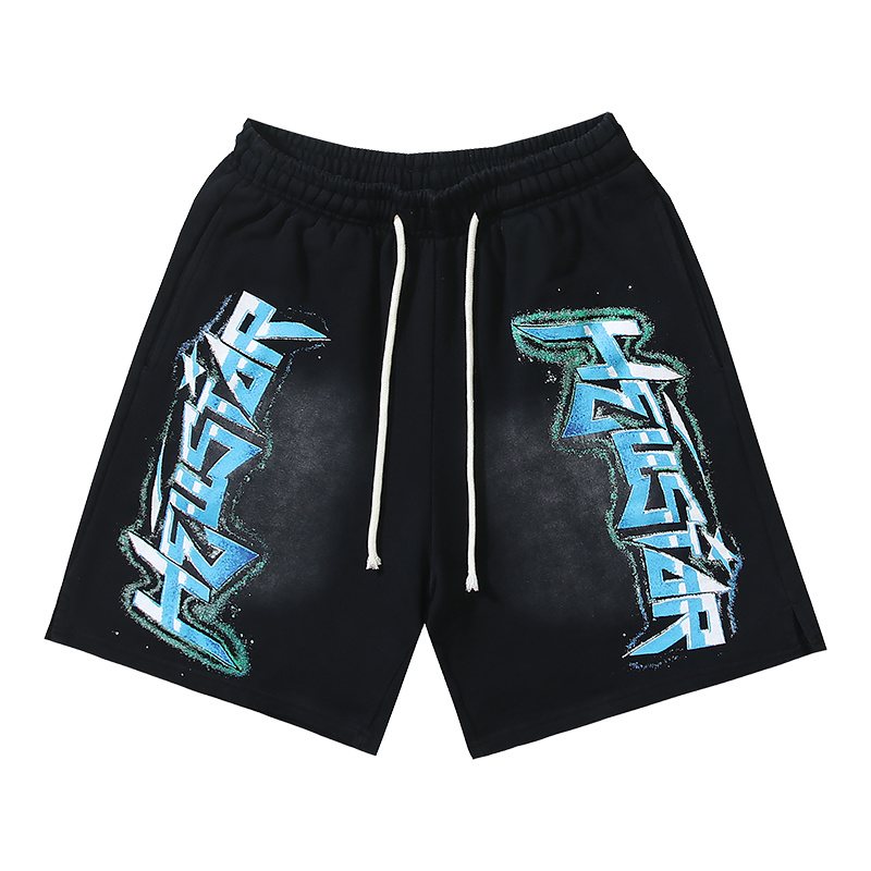 HS Washed Splatter Graphic Shorts ¡ª hero