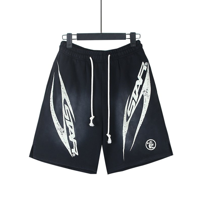 HS Washed Splatter Graphic Shorts ¡ª hero