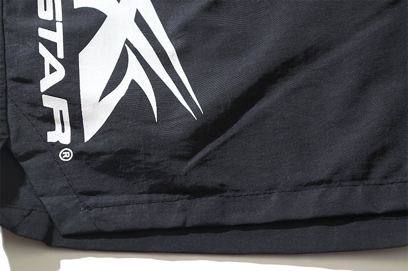 HS Side Graphic Shorts - Black ¡ª detail