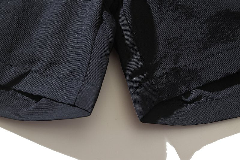 HS Side Graphic Shorts - Black ¡ª detail