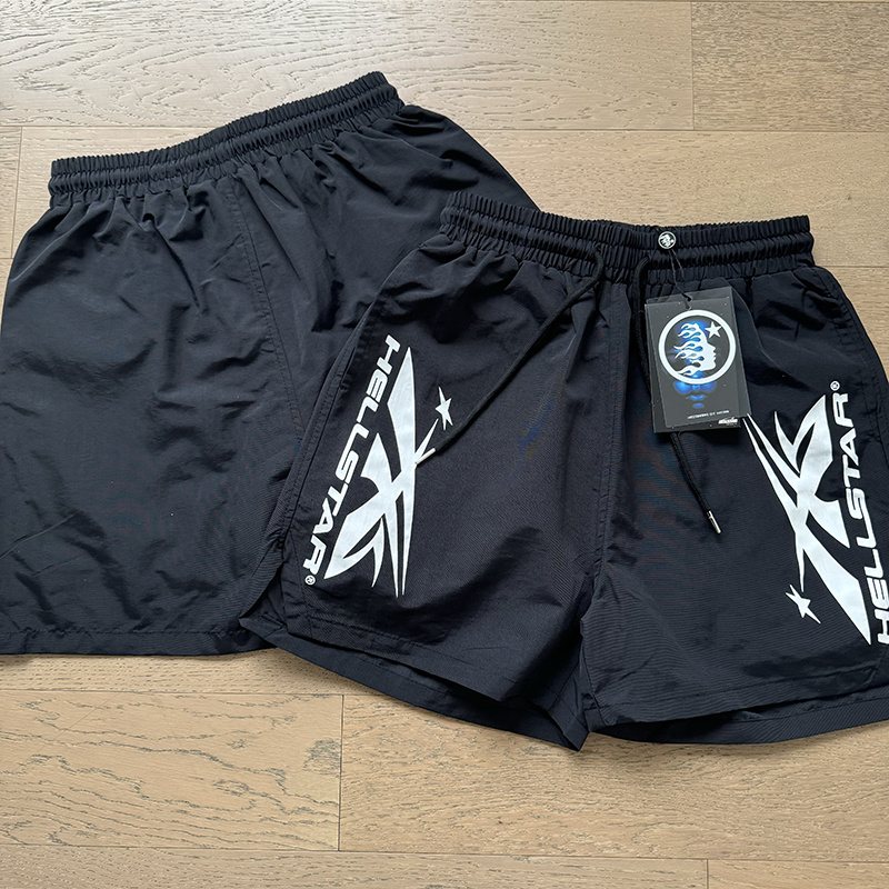 HS Side Graphic Shorts - Black ¡ª context
