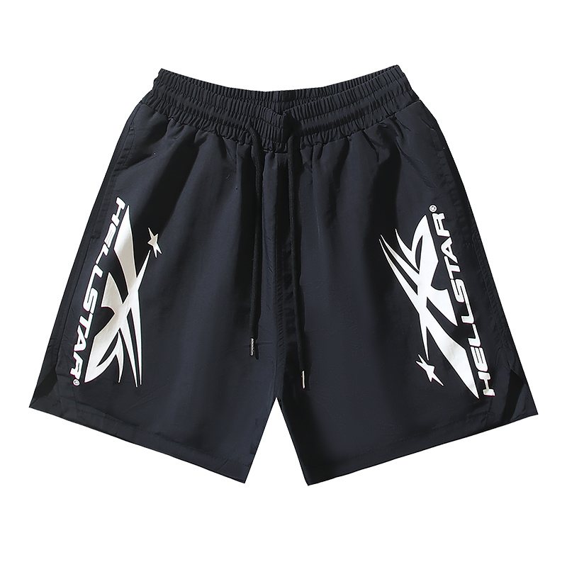 HS Side Graphic Shorts - Black ¡ª hero