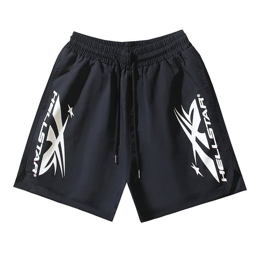 HS Side Graphic Shorts - Black ¡ª hero