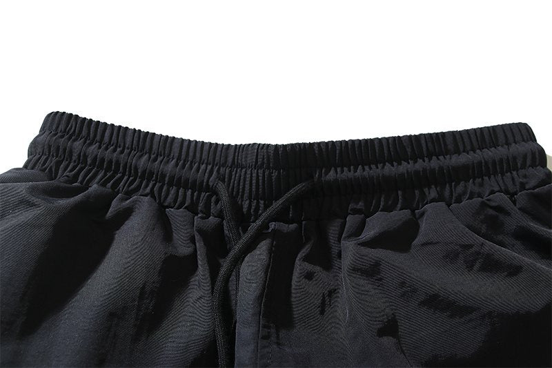 HS Side Graphic Shorts - Black ¡ª detail