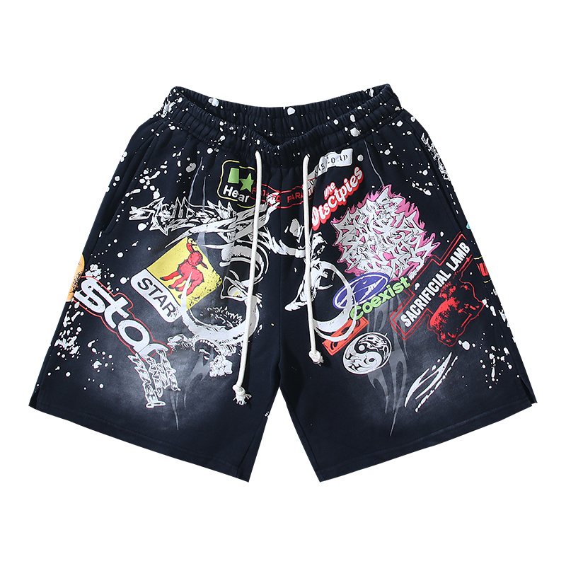 HS Records Splatter Graphic Shorts ¡ª hero