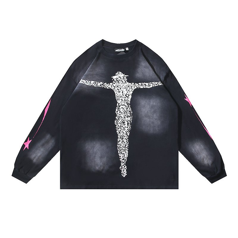 HS Has Your Program Been Saved? Long-Sleeve T-Shirt ¡ª front