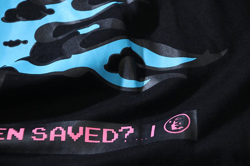 HS Flame Graphic Long-Sleeve T-Shirt ¡ª detail