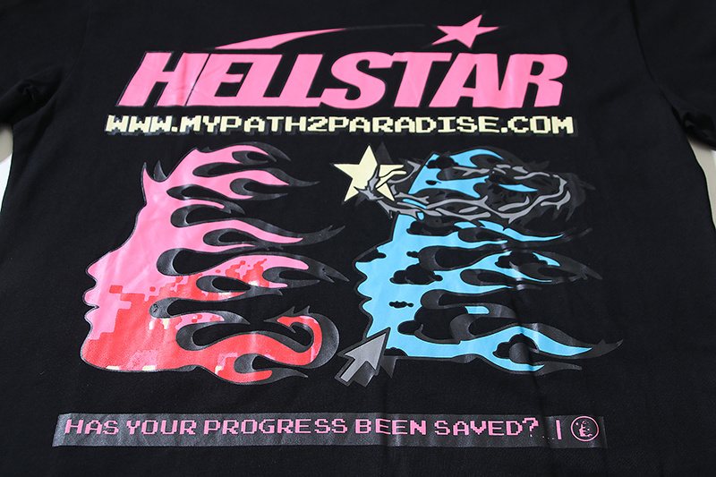 HS Flame Graphic Long-Sleeve T-Shirt ¡ª detail