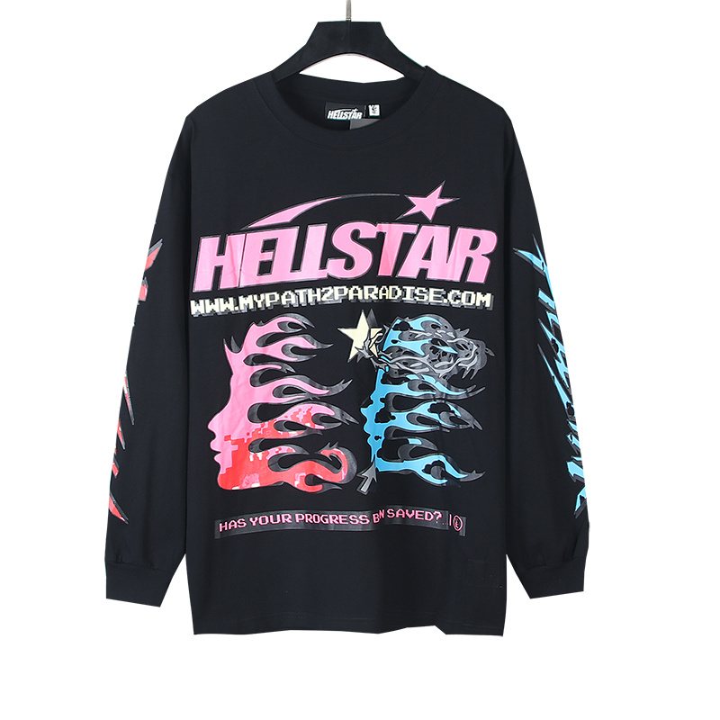 HS Flame Graphic Long-Sleeve T-Shirt ¡ª hero