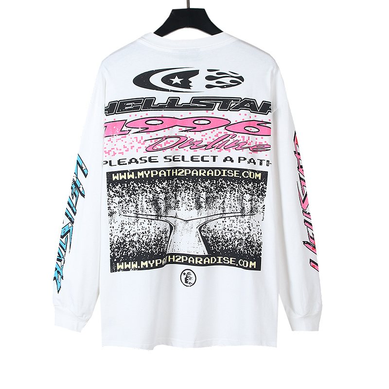 HS Flame Graphic Long-Sleeve T-Shirt ¡ª back