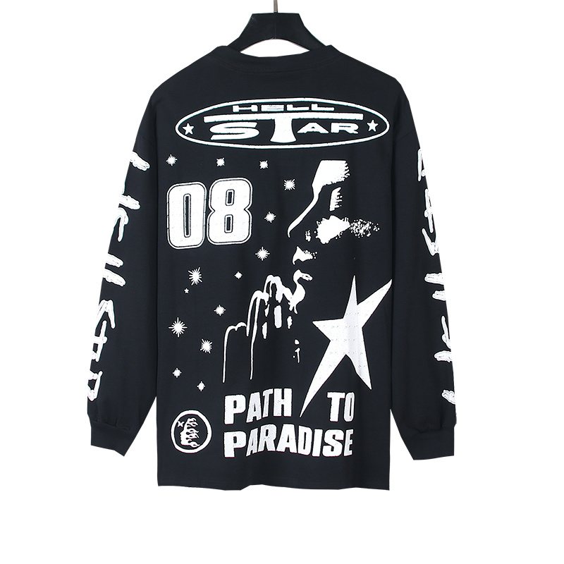 HS 08 Graphic Long-Sleeve T-Shirt ¡ª back