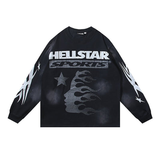 HS Distressed Sports Graphic Long-Sleeve T-Shirt ¡ª hero