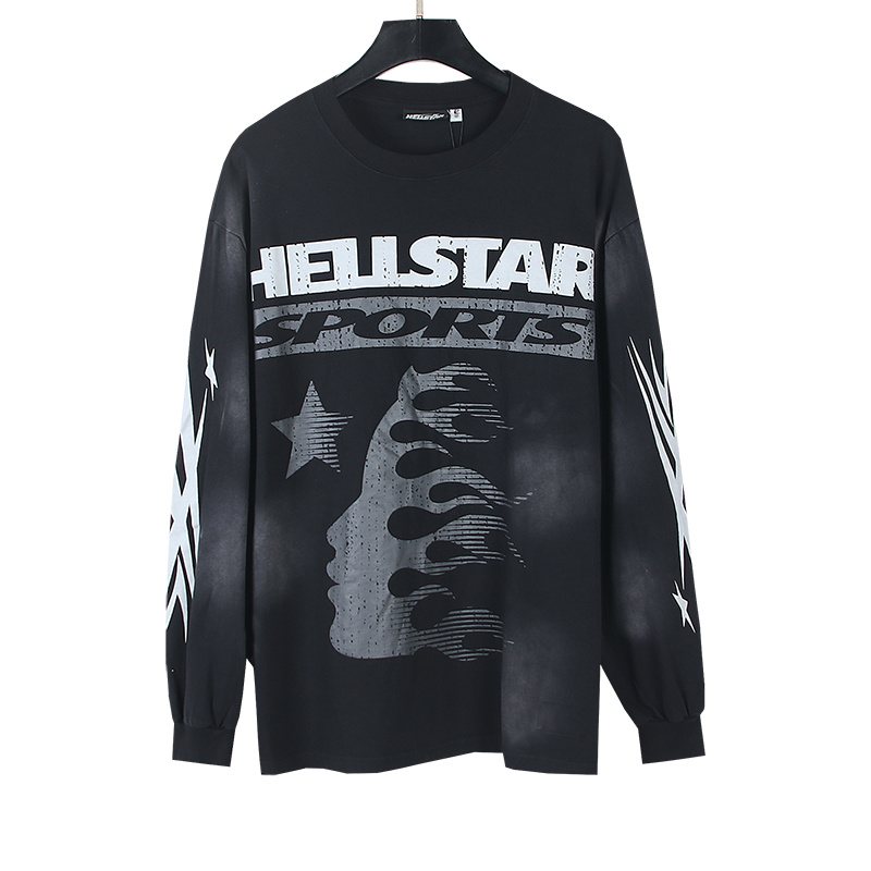 HS Distressed Sports Graphic Long-Sleeve T-Shirt ¡ª front