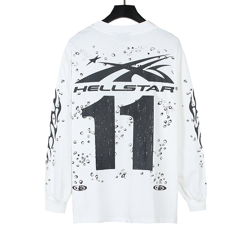 HS Number Graphic Long-Sleeve T-Shirt ¡ª back