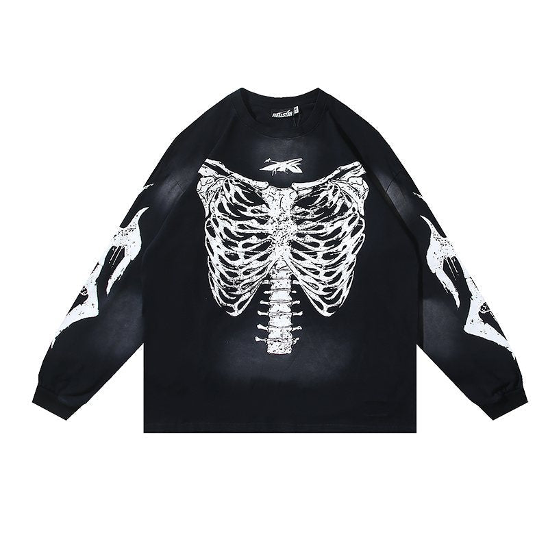 HS Ribcage Graphic Long-Sleeve T-Shirt ¡ª front