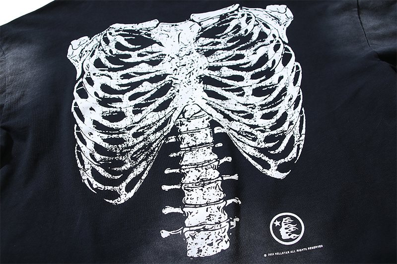 HS Ribcage Graphic Long-Sleeve T-Shirt ¡ª detail