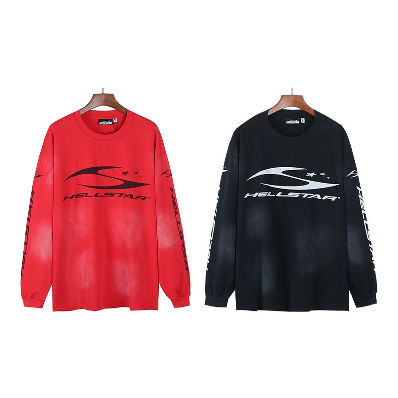 HS Washed Graphic Long-Sleeve T-Shirt ¡ª comparison