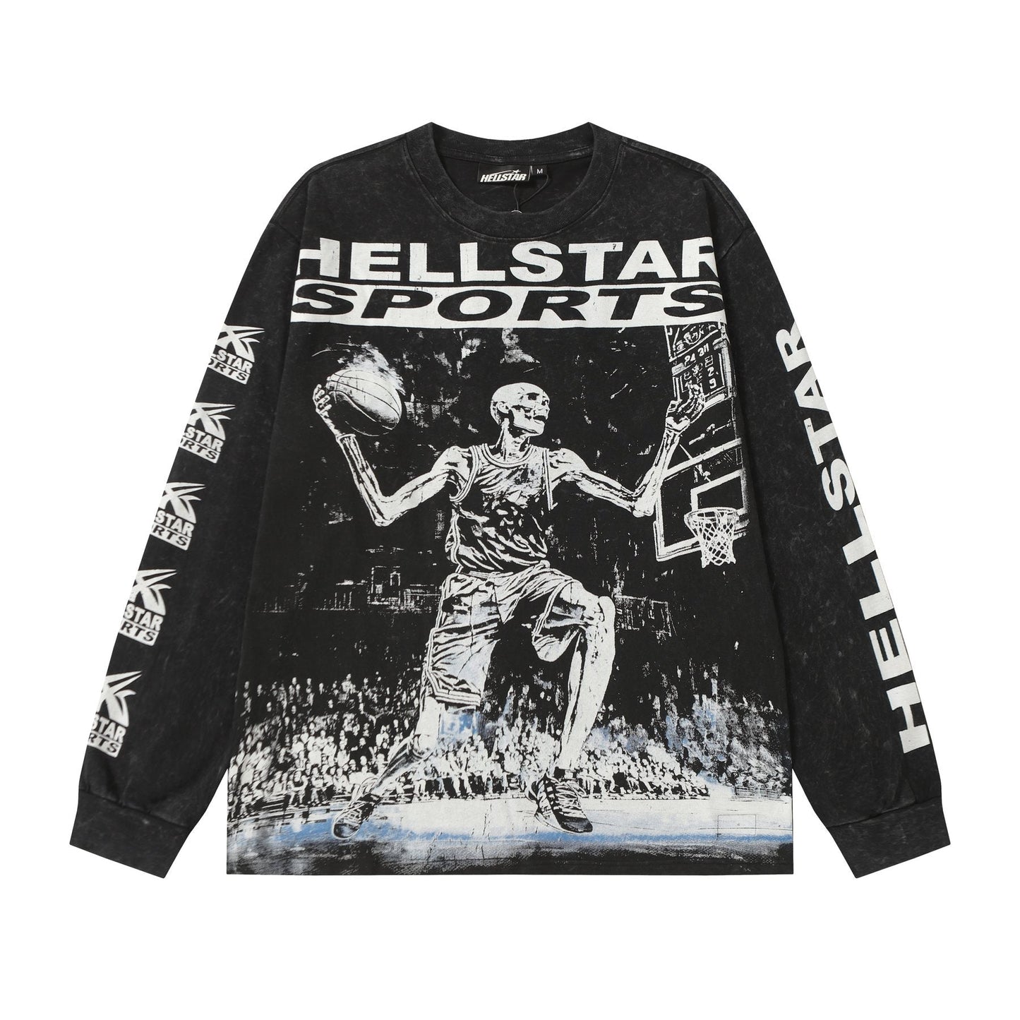 HS Basketball Graphic Long-Sleeve T-Shirt ¡ª front