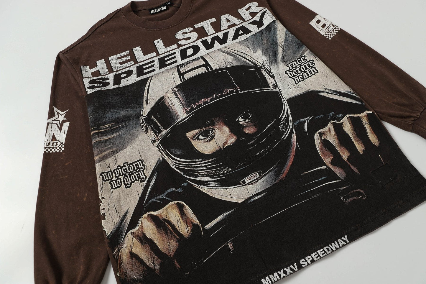 HS Speedway Graphic Long-Sleeve T-Shirt ¡ª detail