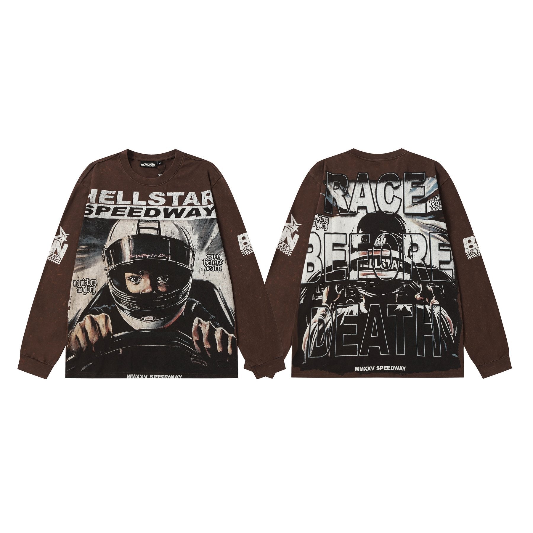HS Speedway Graphic Long-Sleeve T-Shirt ¡ª front
