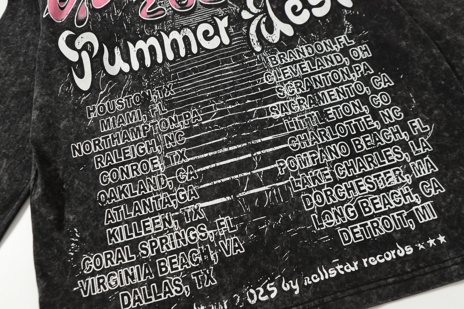 HS Summer Fest Skull Graphic Long-Sleeve T-Shirt ¡ª detail