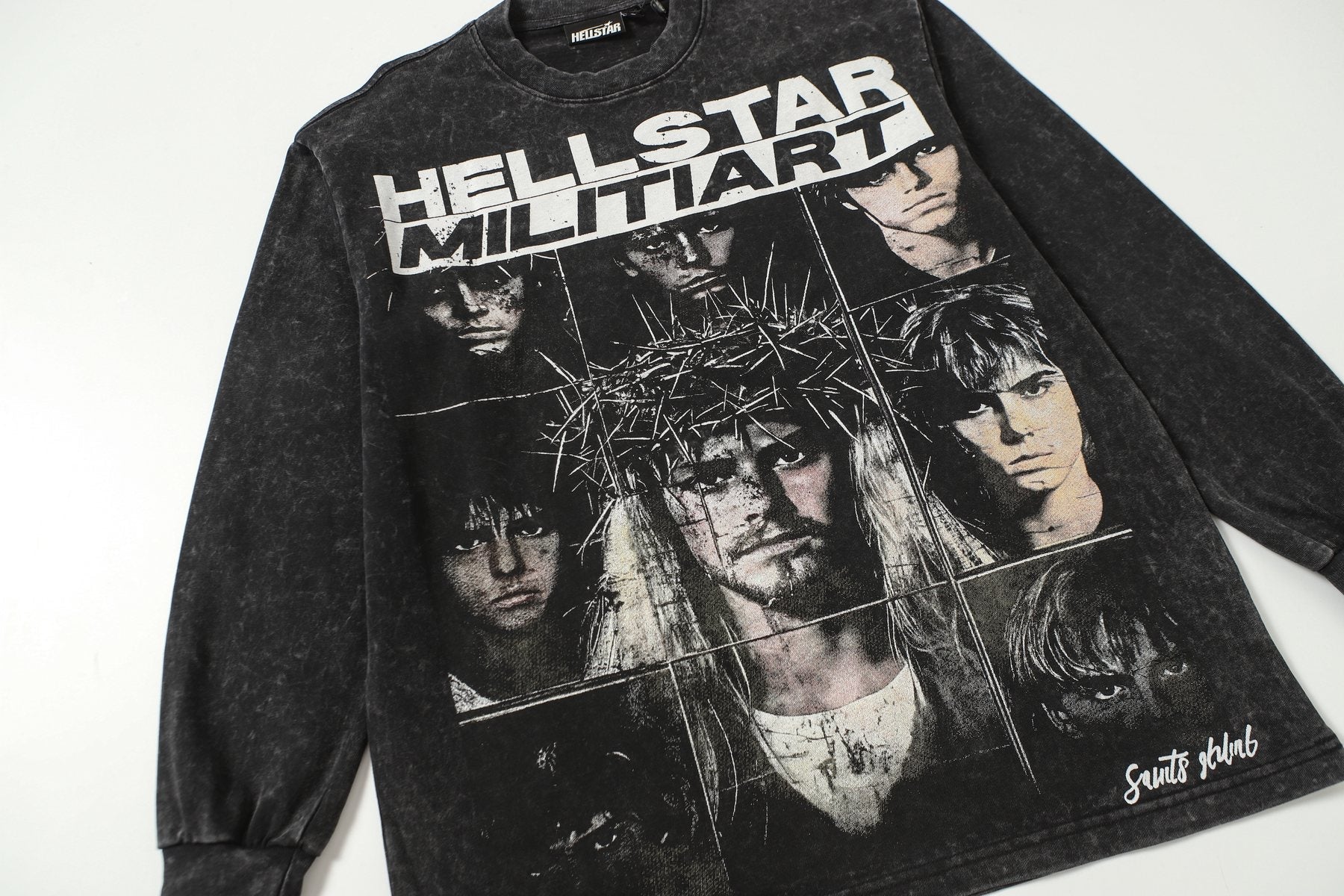 HS Records Graphic Long-Sleeve T-Shirt ¡ª detail