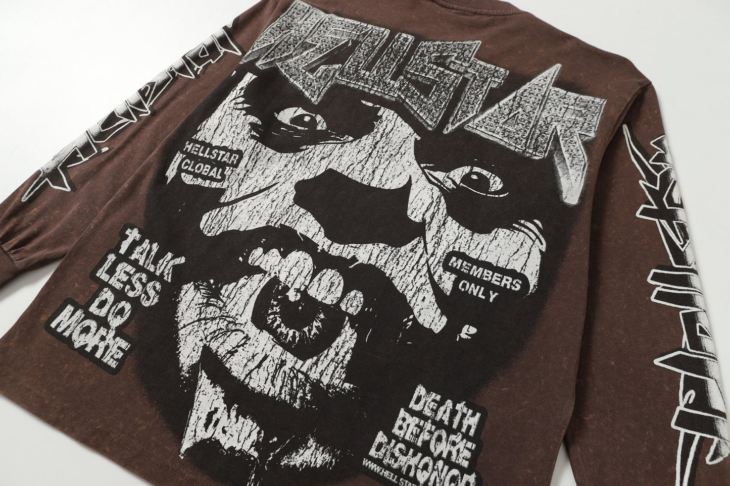 HS Talk Less Do More Graphic Long-Sleeve T-Shirt ¡ª detail