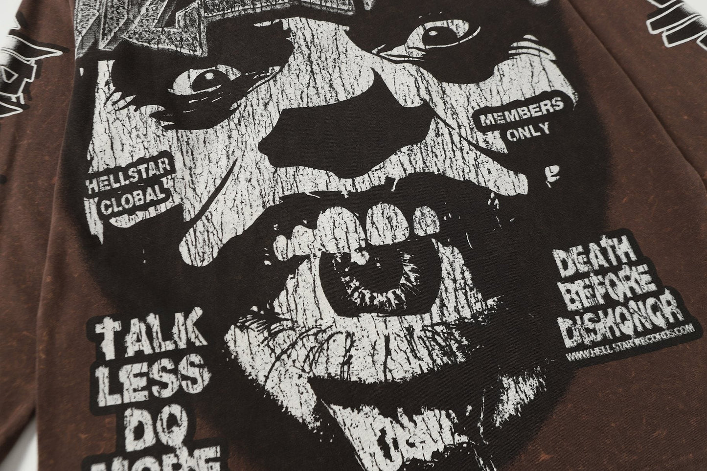 HS Talk Less Do More Graphic Long-Sleeve T-Shirt ¡ª detail