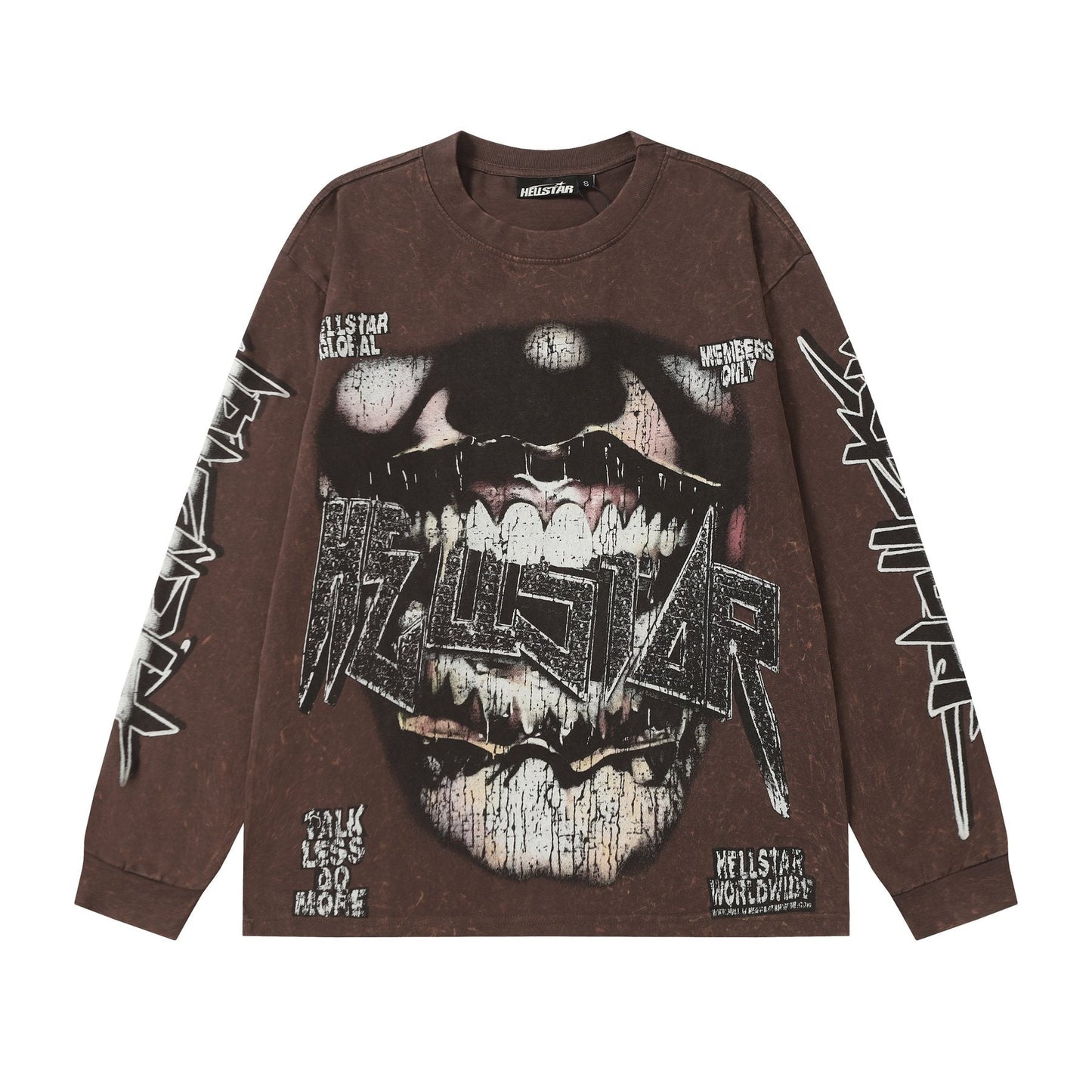 HS Talk Less Do More Graphic Long-Sleeve T-Shirt ¡ª front