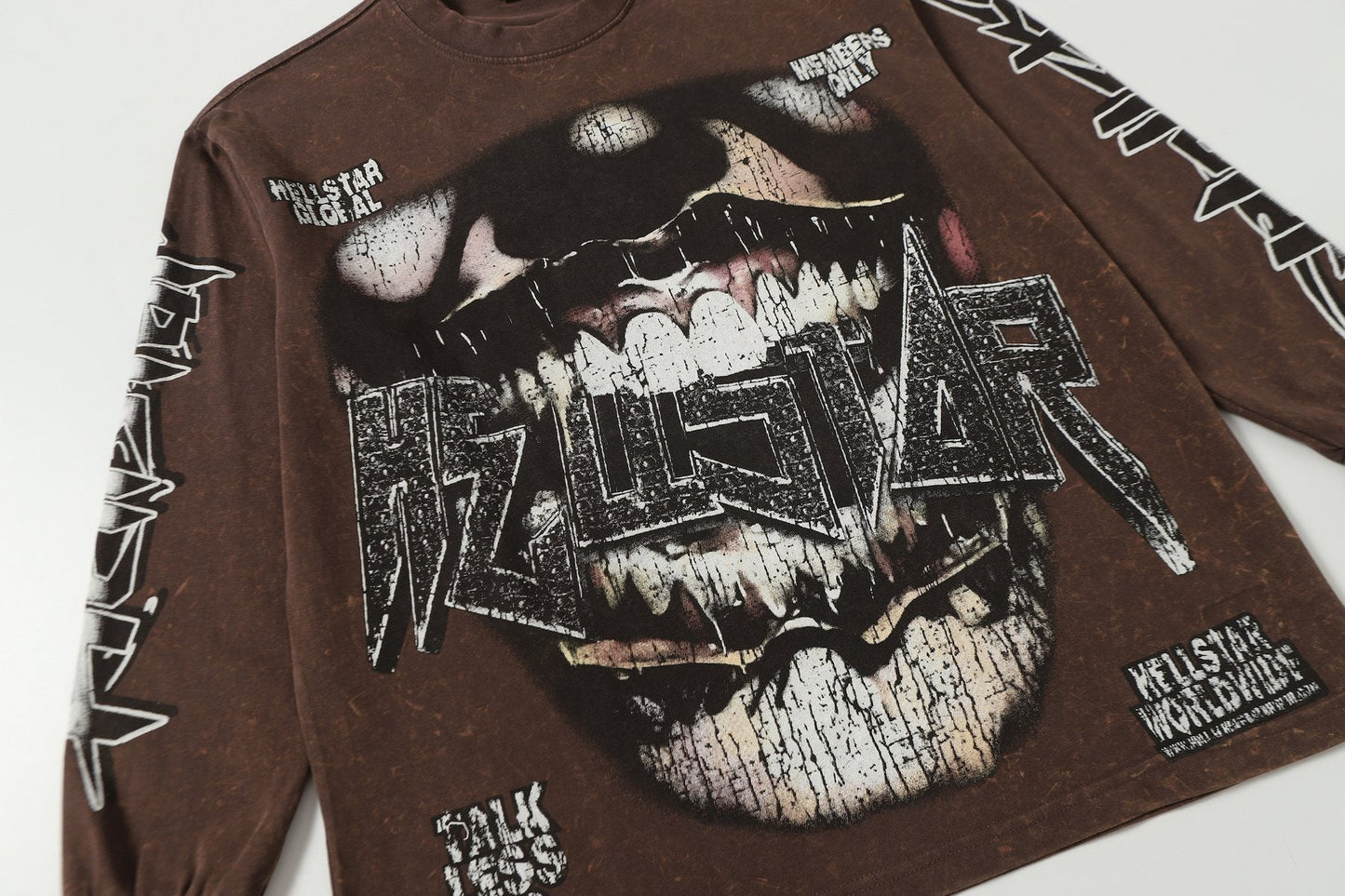 HS Talk Less Do More Graphic Long-Sleeve T-Shirt ¡ª detail