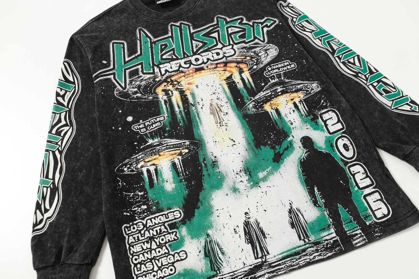 HS UFO Graphic Long-Sleeve T-Shirt ¡ª front
